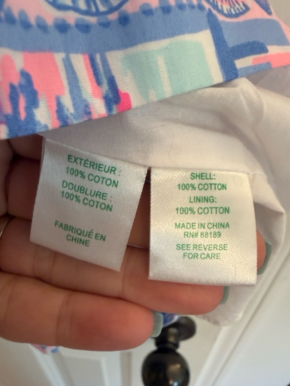 Lilly Pulitzer Pink, Blue & Mint Tropical Print Midi Dress - Picture 12 of 12